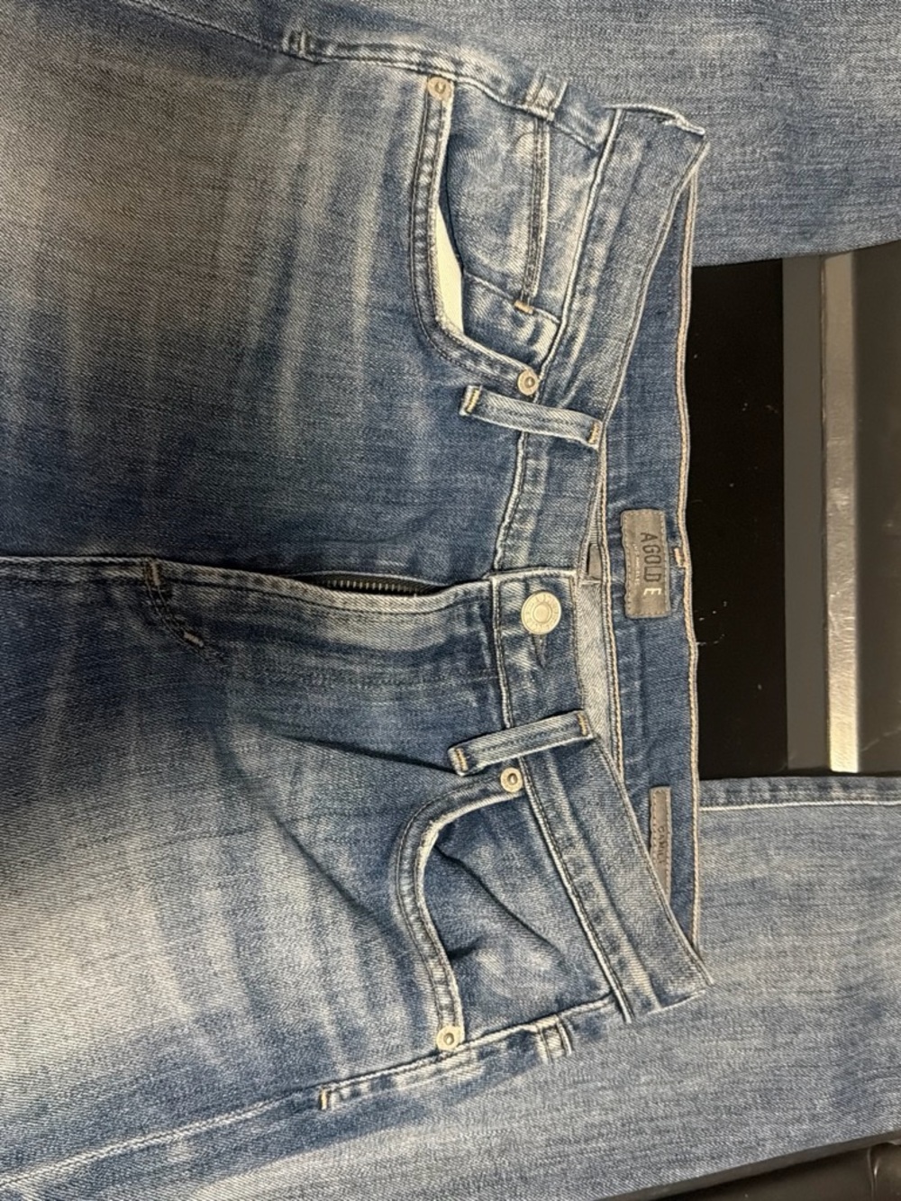 Agolde Women's Medium Blue Vintage Skinny Jeans